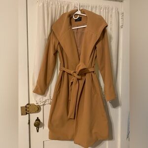 Love Tree Tan Peacoat